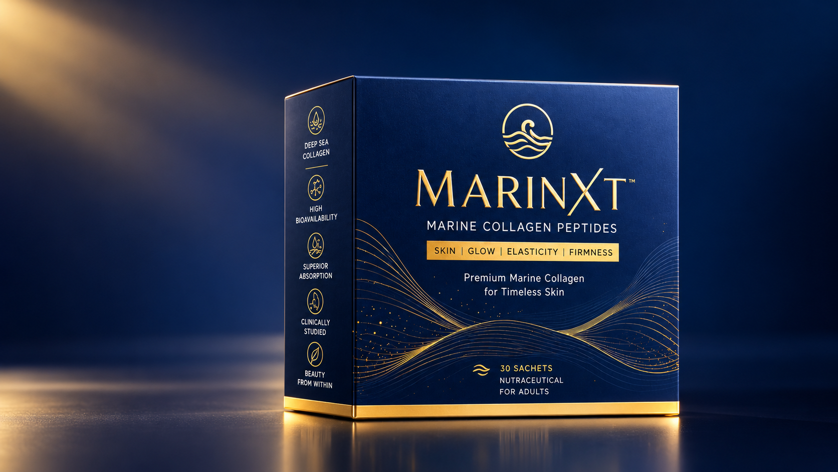 Marinxt Marine Skin Beauty Complex Packaging Showcase
