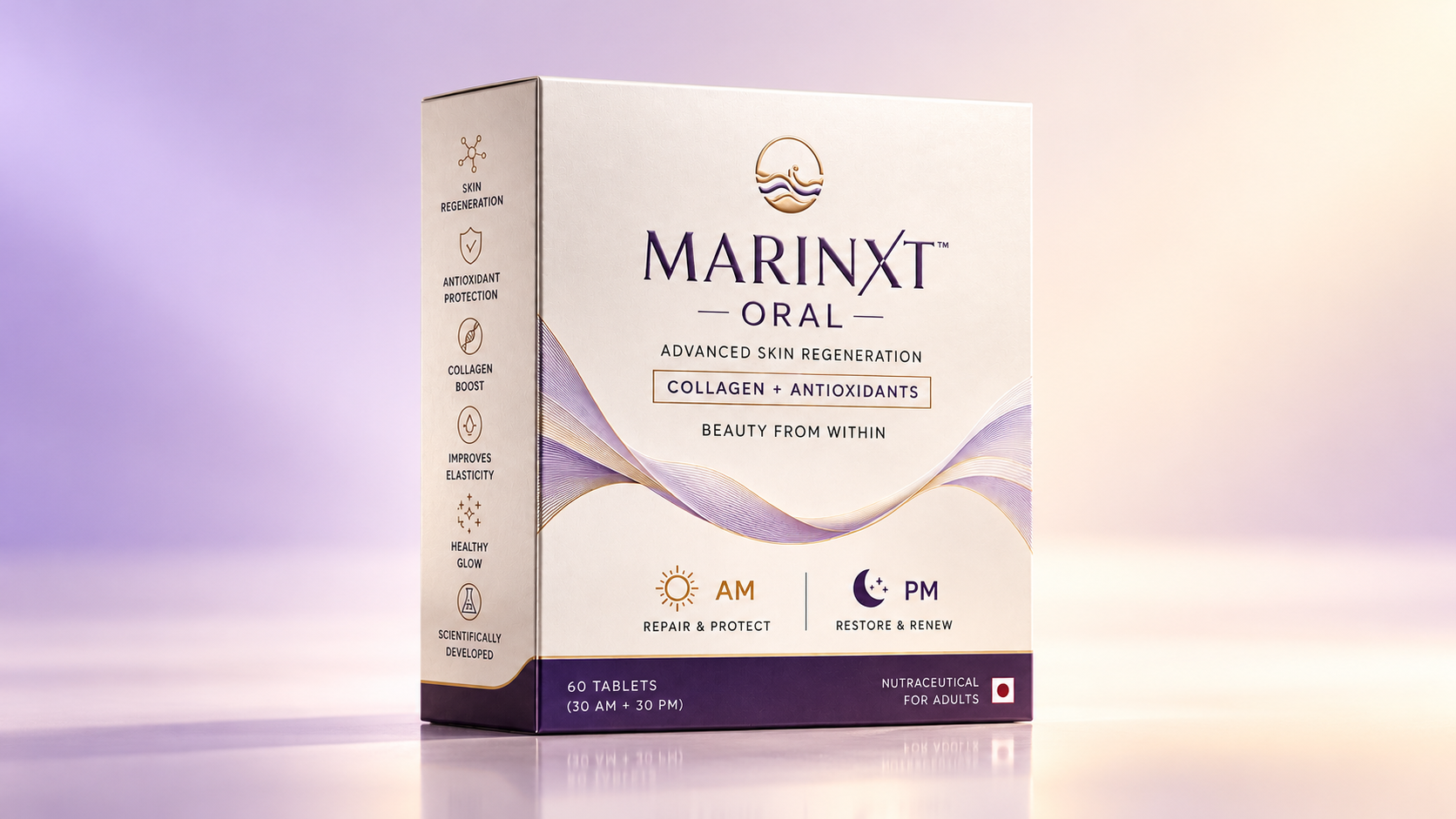 Marinxt Oral (AM & PM Regimen) Packaging Showcase