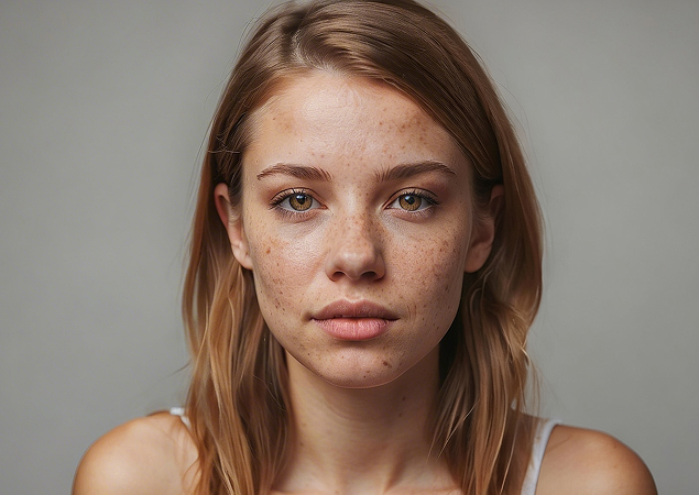 Baseline Dermal Assessment (0 Weeks - Epidermal Sun Damage & Loss of Elasticity)